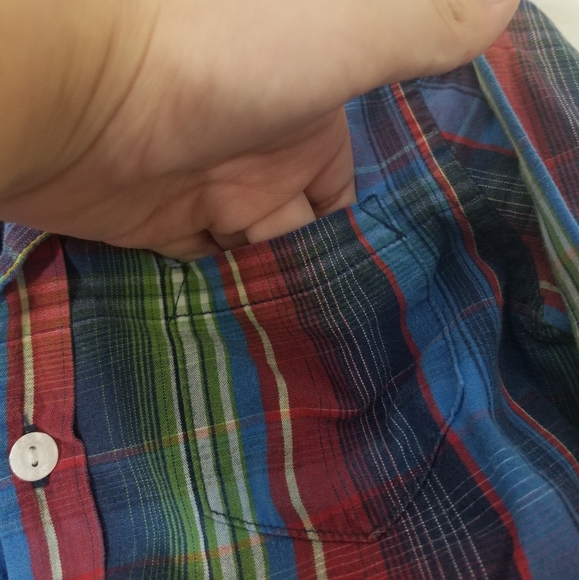 OshKosh & H&M Classic 2 Long Sleeve Cotton Button Down Dress Shirts Multicolored - Picture 3 of 16